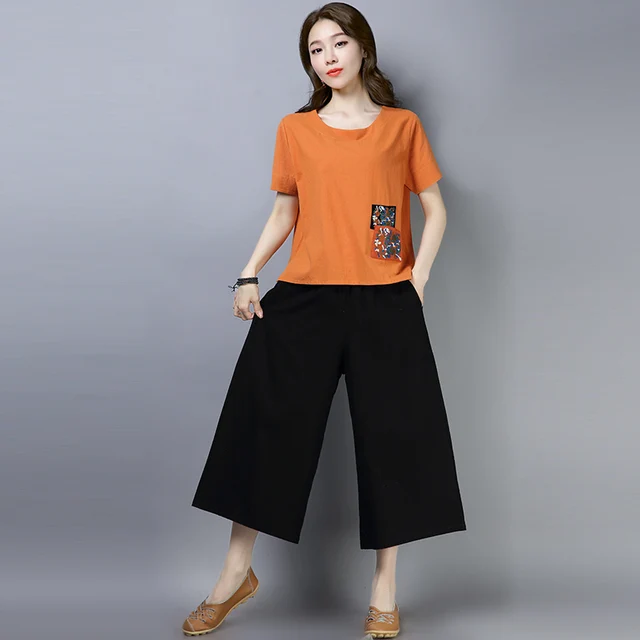 2 piece linen short set