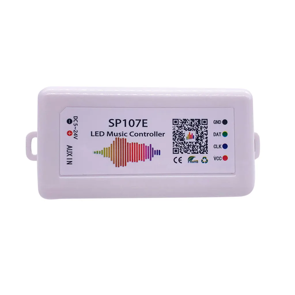 SP105E Bluetooth SP107E музыкальный SP108E WiFi светодиодный контроллер для WS2812B WS2811 Светодиодный, Новое поступление, Прямая поставка