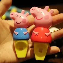 Горячие подлинные Свинка Пеппа Джордж свисток обучающие игрушки для детей свисток подарок аутентичная авторизация оригинальная коробка