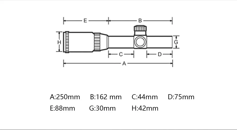 Ohhunt Guardian 1-6X24 IR охотничьи оптические прицелы компактное стекло гравированное сетка llluminate башенки замок сброс тактический оптический прицел