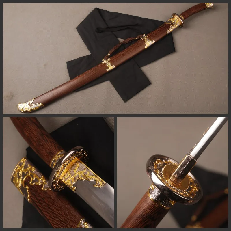 

Details about Rosewood Saya Chinese Qing Dynasty Type Sword Folded Steel Knife Vintage Home Decoration