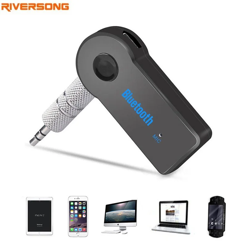

3.5mm Aux Handsfree Wireless Car Bluetooth Receiver Kit Adapter For Headphone MP3 Music Audio Reciever Adapter Z2