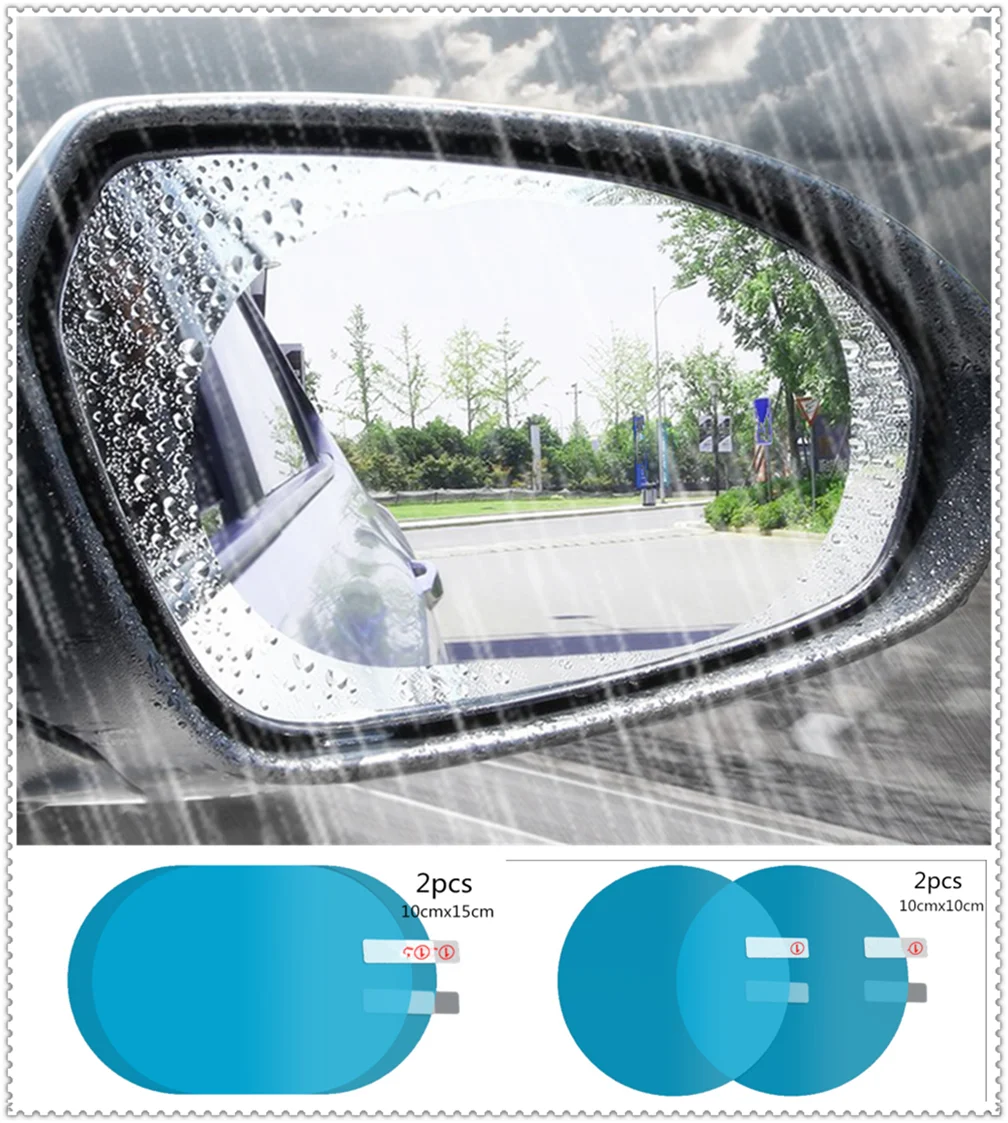 

Car shape rearview mirror rain film anti-fog paste protection vision for Kia Sportage Sorento Sedona ProCeed Optima K900