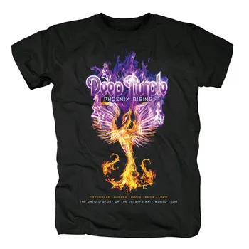 

Bloodhoof Deep Purple heavy metal rock black cotton new t-shirt Asian Size