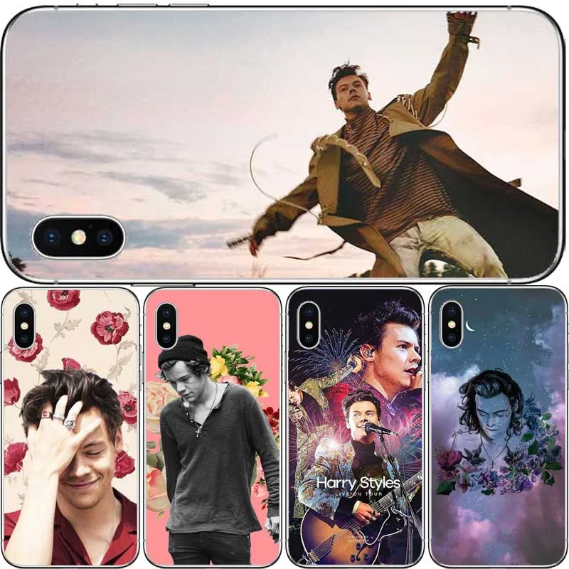 

One Direction harry styles hard plastic phone Case Cover for Iphone 6 6S 7 8 Plus X 5S SE Coque Capa