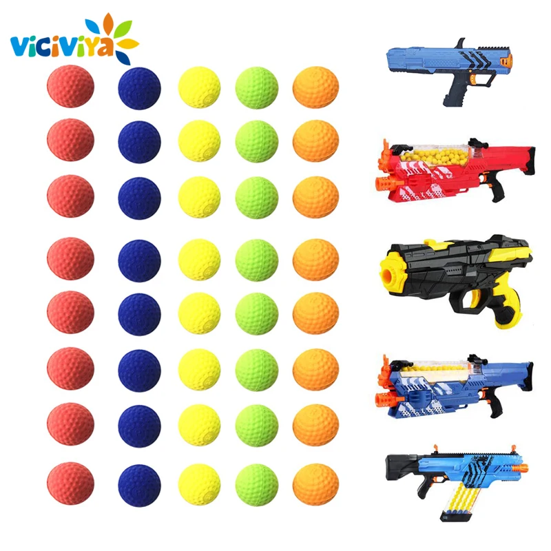 

For nerf Rivals ball For Rival Zeus Apollo Toy Gun Soft Round Darts For Nerf Rivals Gun machine gun toy Children's Gift