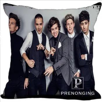 

Custom Pillowcase Cover 1D One Direction @02 Square Zipper Pillow Cover Print Your Pictures (one side) 180117#76
