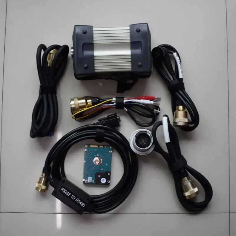  Nuevo conjunto completo mb star c3 con todos los cables mb star diagnosis c3 multiplexer con Active