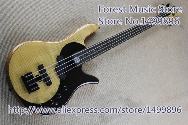 Cheap New Arrival China Fodera Bass Guitar Electric 4 String Yin Yang Bass Free Shipping