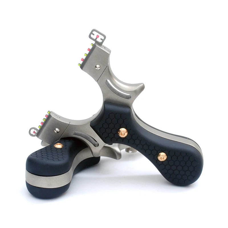 

Slingshot Catapult Hunting High Quality Stainless steel With Rubber Band Outdoor Shooting Game sling shot