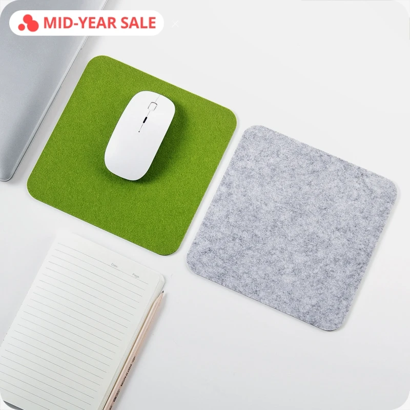 200X200mm Felt Mouse Pad Mini Mousepad for Laptop PC Mice Mat 200X200mm mouse pad,gaming mousepad
