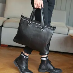 Tidog корейский мужская сумка Fashion business casual портфель