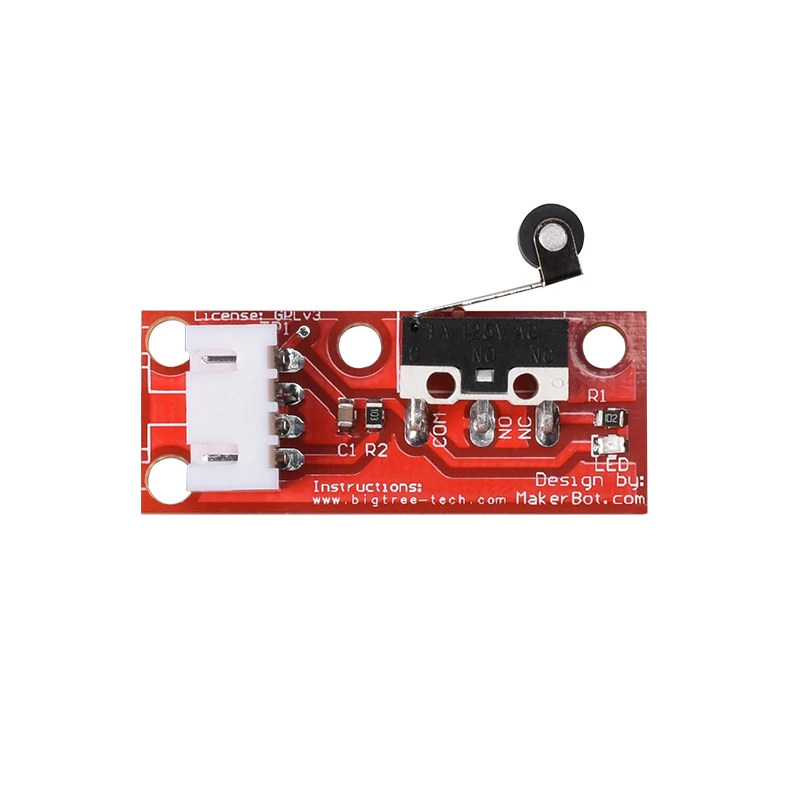 

5PCS Mechanical Endstop With Wheel Limit Switches 3D Printer For RAMPS 1.4 With Independent Packing For 3D Printer Parts