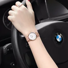 KASHIDUN. RoseGold Women Watches Luxury High Quality Water Resistant Montre Femme Stainless Steel 2017 Dress Woman Wrist Watches