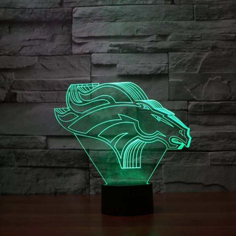 3D ночник животных Цвет изменение Night Light электрической розетке