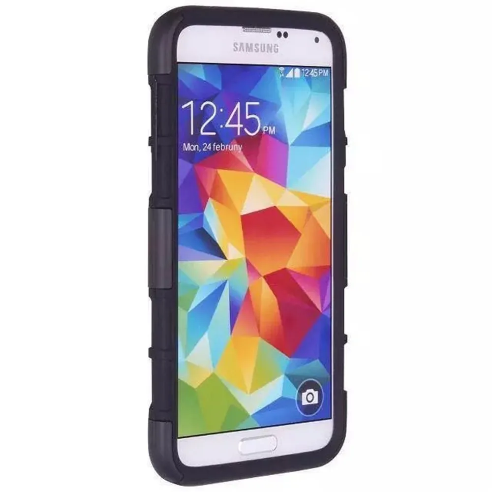 Сверхмощный зажим для ремня бронированный чехол для samsung Galaxy S5 Neo G903w G903F G900F противоударный чехол с подставкой Чехол кобура