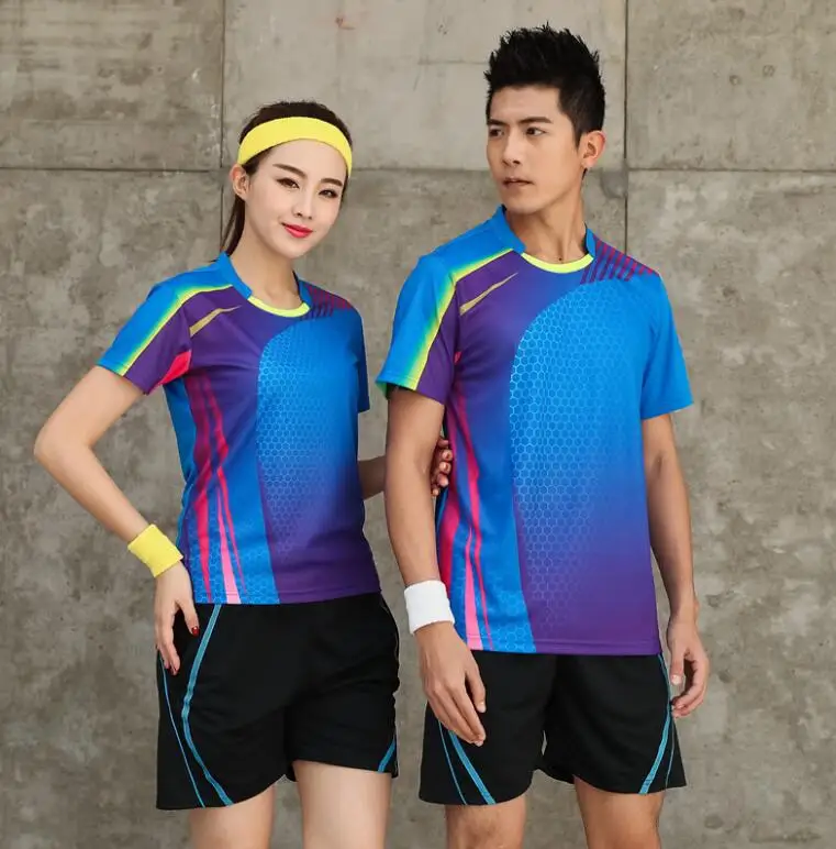 

Free print name!New 2019 Men/Women Badminton shirt,sports badminton shorts,Table Tennis jerseys,Tennis shirts train clothes