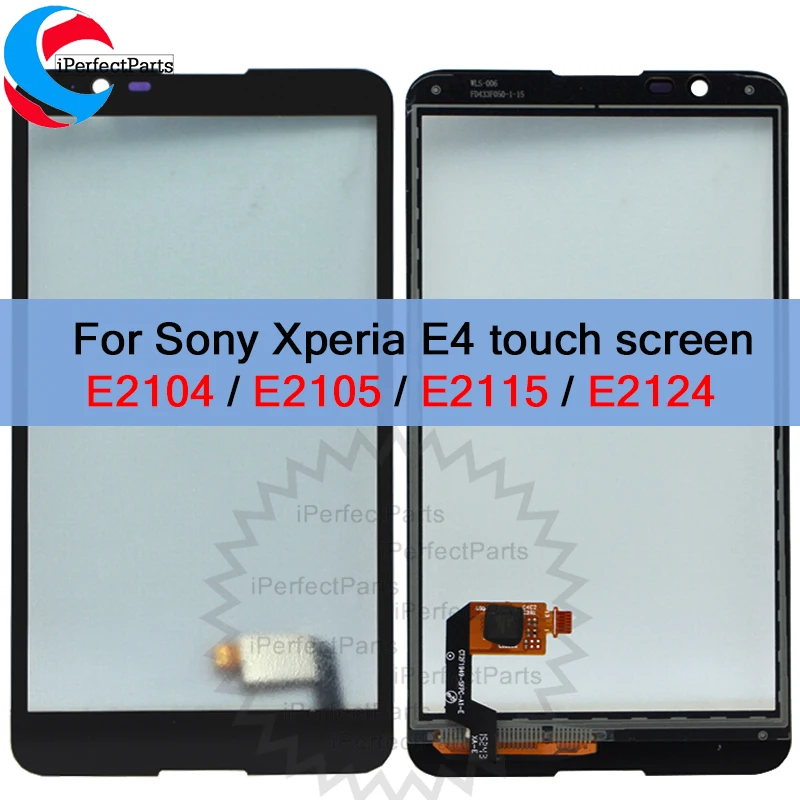 

AAA+ 5.0" Touch Screen for Sony Xperia E4 E2104 Dual E2105 E2115 E2124 Touch Screen Front Outer Glass Panel Digitizer +tools