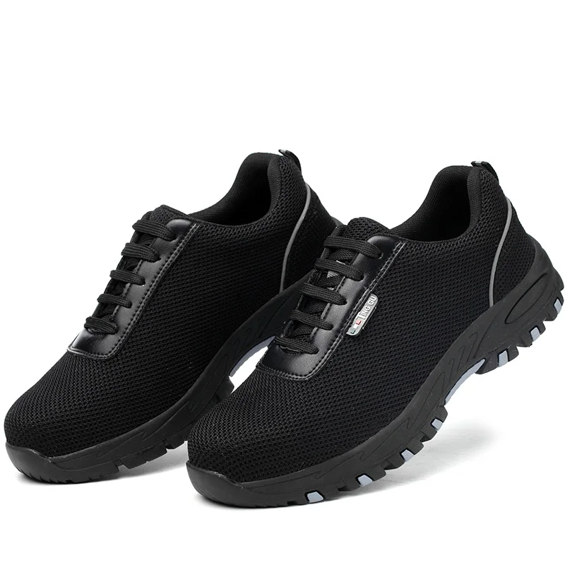 Safety Shoes Men Labor Anti-smashing Wear Resistant Breathable Round Toe Steel Toe Protection Comfortable Acecare-F Safety Shoes Men Labor Anti-smashing Wear Resistant Breathable Round Toe Steel Toe Protection Comfortable Acecare-F