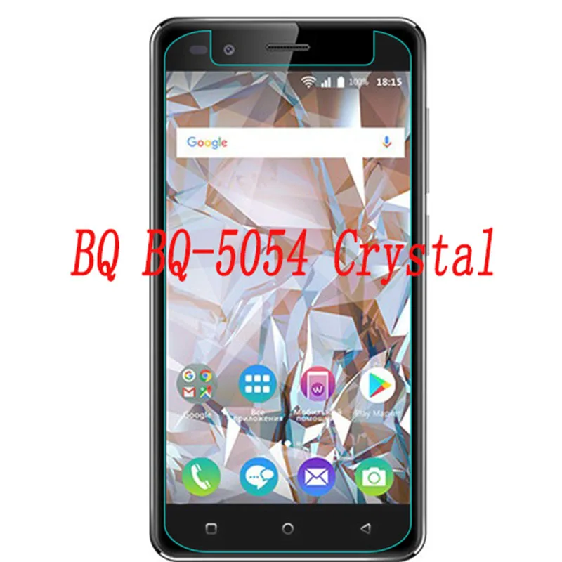 Закаленное стекло для смартфона BQ 5054 Crystal 9H Взрывозащищенная защитная пленка