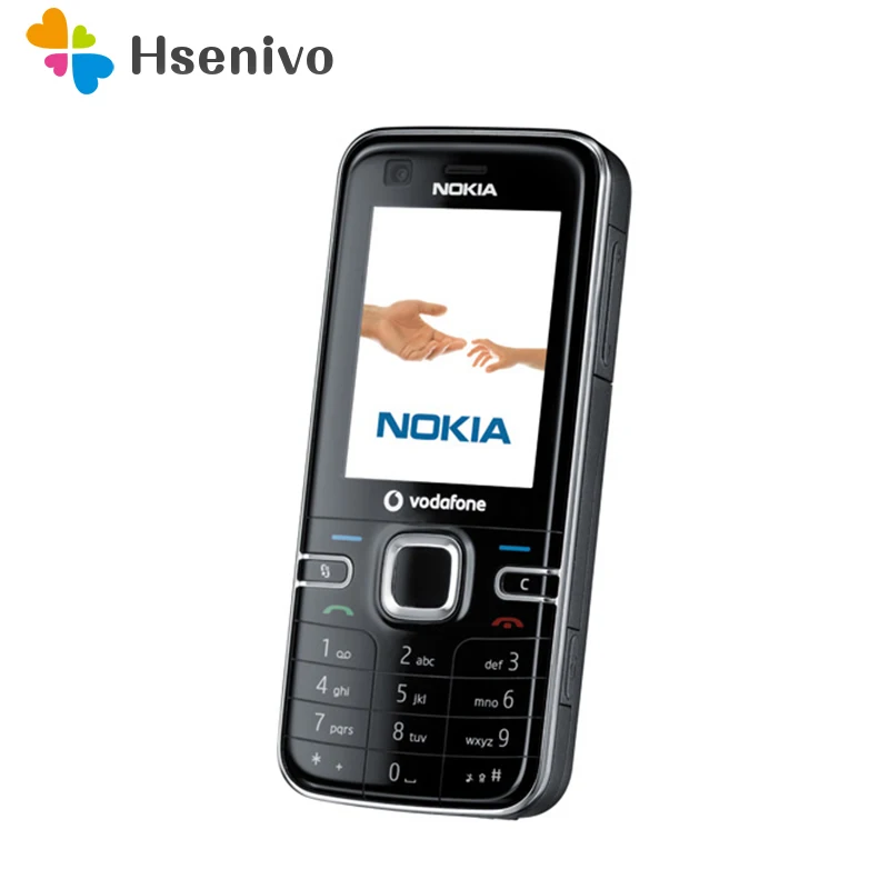 6124 Nokia 6124 классический телефон разблокированный 6124C четырехдиапазонный FM радио GSM Symbian мобильный телефон Восстановленный