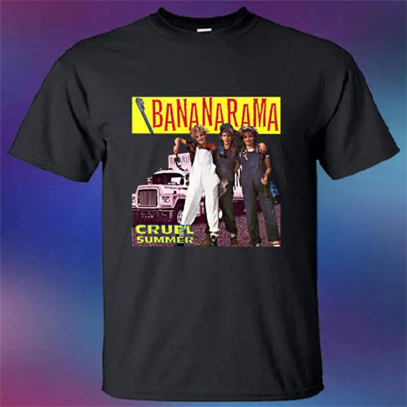 Повседневная футболка Летняя мужская с круглым вырезом коротким рукавом Bananarama |
