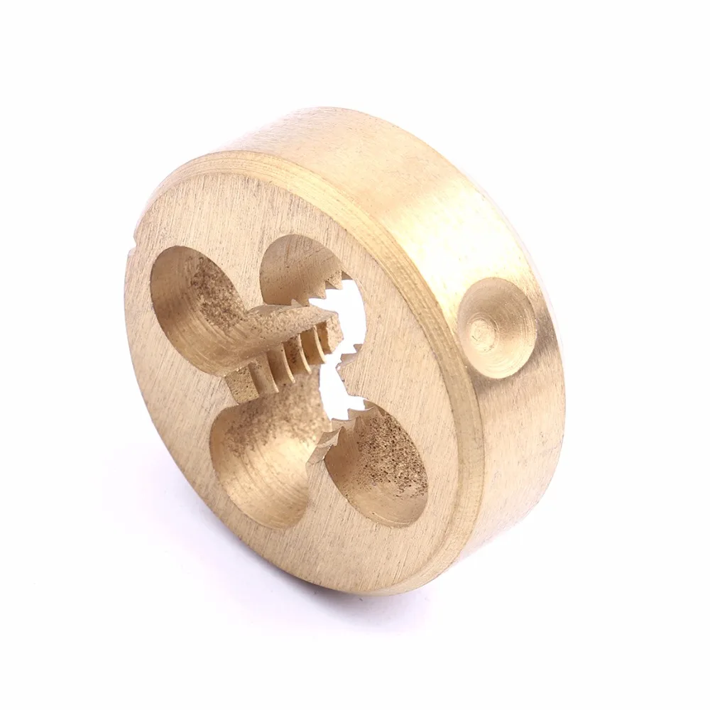 Newest 1PC Hot Sale Gold Dies Size M8 * 1.25mm HSS titanium coated Die