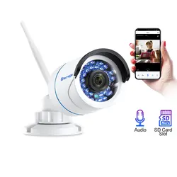 Techage Yoosee Wi Fi беспроводной IP CCTV камера 1080 P 720 ночное видение аудио видео звук SD карты запись видеонаблюдения