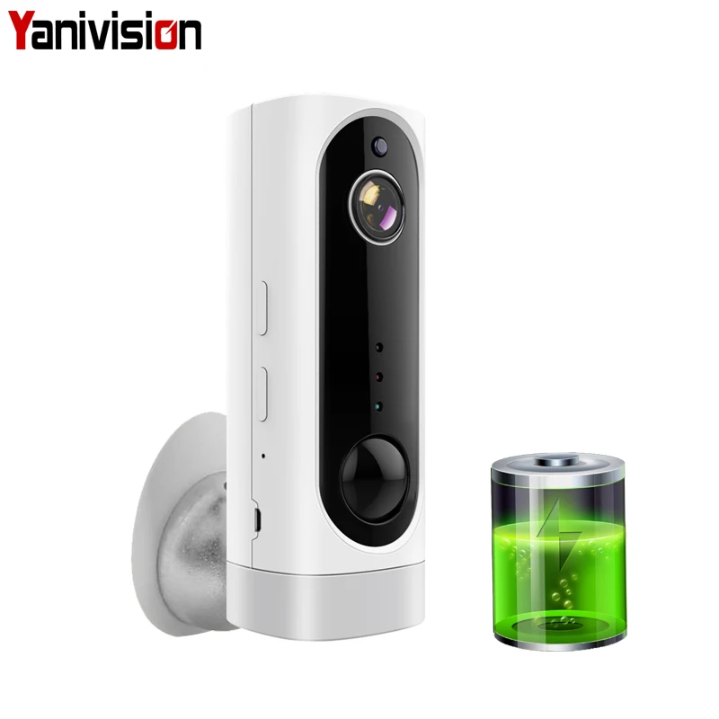 Battery WiFi Camera Rechargeable Battery Powered 720P 1080P Full HD Indoor Wireless Security IP Cam - 32944512046