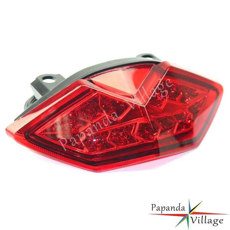 Papanda красный светодиодный задний тормозной светильник для мотоцикла, сигнальная лампа для Kawasaki Z1000 Z1000SX Ninja 1000 Versys 650 2010