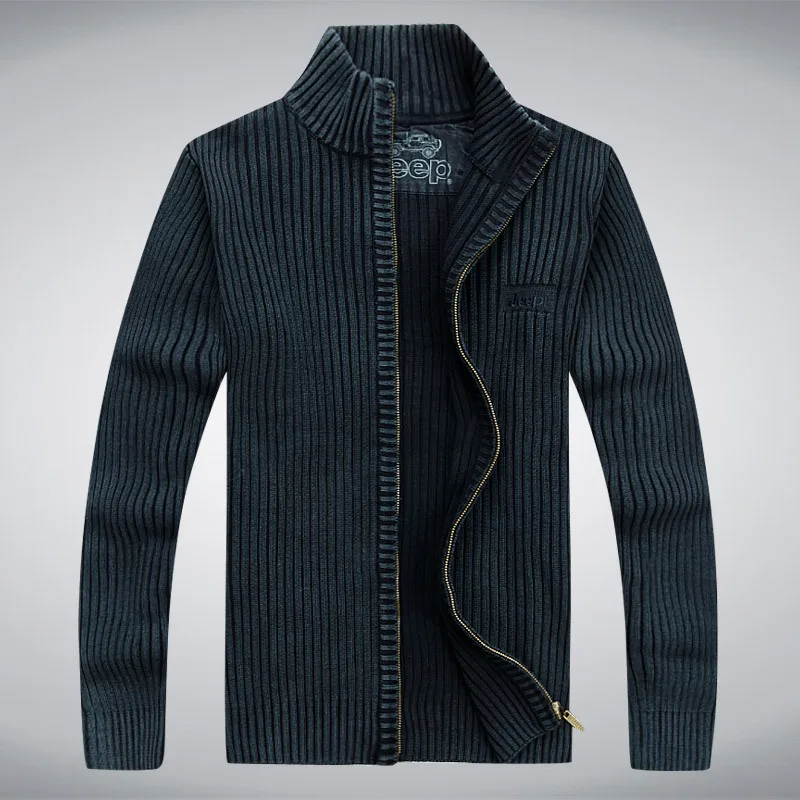 mens thick cotton sweater