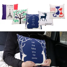 LEEPEE Сиденье Поддержка s складные одеяла Автомобильная подушка сиденье Массажная подушка для спины шеи поясничная Подушка для спины поясничная поддержка