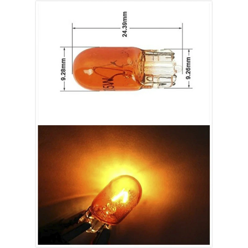100 шт. автомобиль T10 галогенная лампа w5w 194 158; кроссовки на танкетке 12 v 5 w xexon лампа теплый белый янтарь инструмент лампа для чтения лампа габаритного фонаря