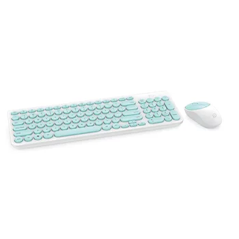 

FD IK6630 Ultra Slim 2.4G Wireless Keyboard Mouse Set Gaming Keyboard Mouse Combo kit for Desktop Laptop Computer Silent Click