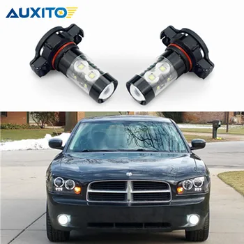 

2pcs PSX24W LED H16 H11 H8 H10 Bulb 50W DRL Projector Fog Light For VW Passat B6 Golfe Jetta MK4 MK5 Routan Ram Dakota CC