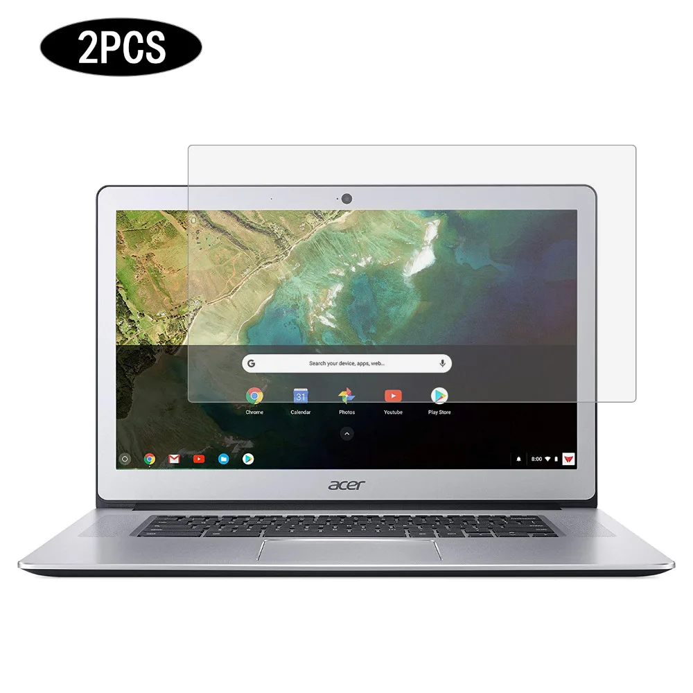 YOUPECK Universal Matte LCD Guard film Anti Glare Laptop Screen Protector for Acer Chromebook 15 CB515 15.6 inch Notebook, 2PCS