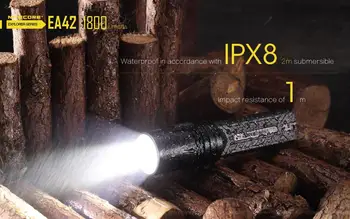 

2018 NITECORE EA42 CREE XHP35 HD1800 Lumen LED Flashlight by 4xAA battery for Hunting,Search,Outdoor/Camping