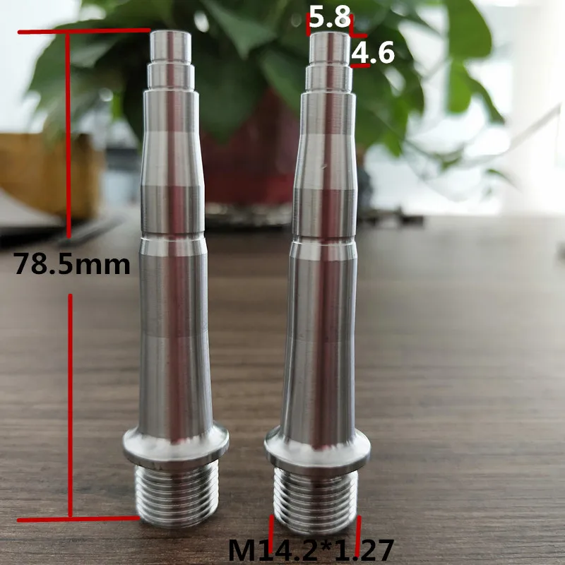 

2pcs/pair Titanium/Ti Spindle/Axles for Bicycle Pedal Spindle