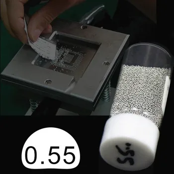 

0.55mm diameter 25k lead solder balls for BGA reballing stencil