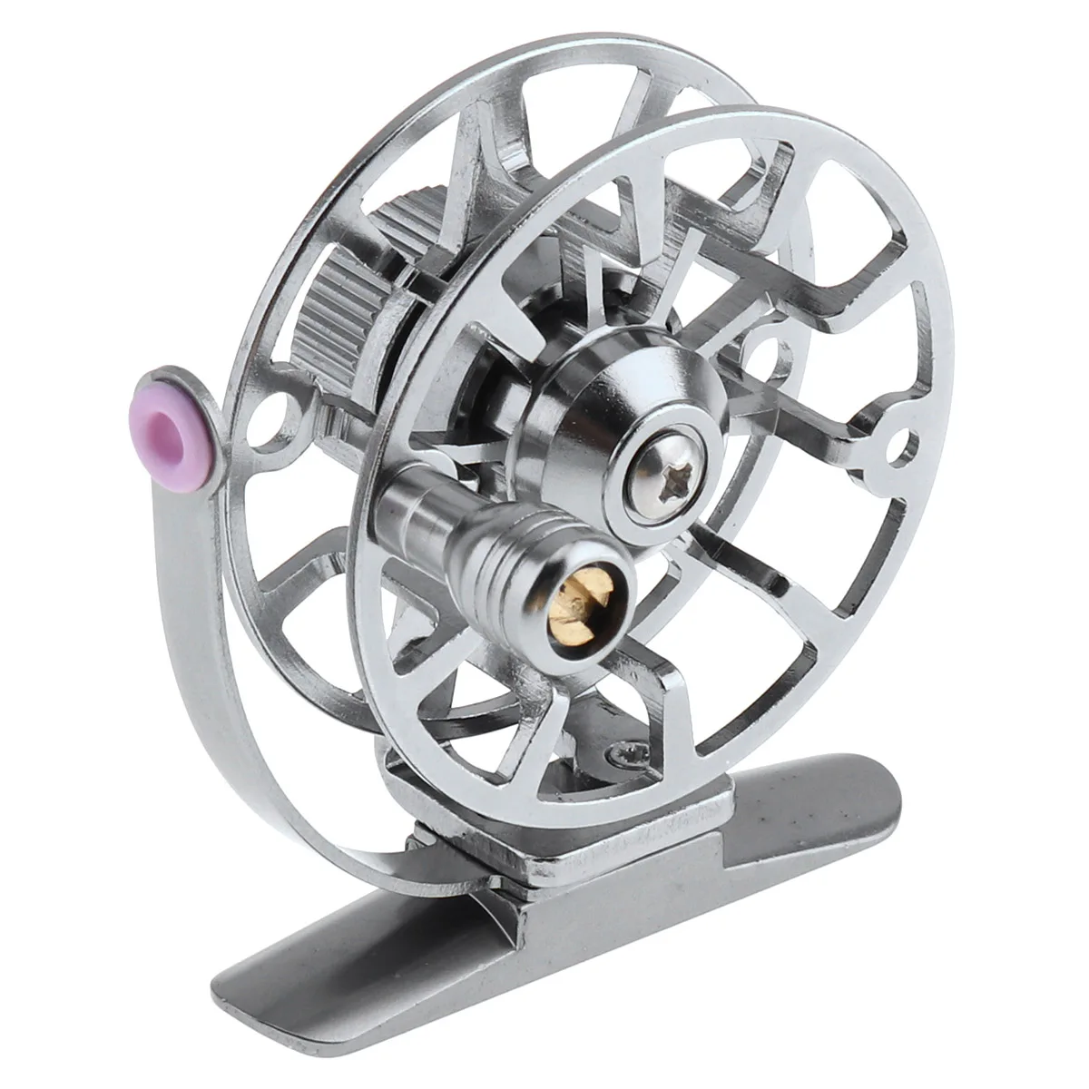 

S50 1:1 Full Metal Ultra-Light Former Ice Fishing Reel Fly Fishing Wheel Aluminum Alloy Support Left/Right Interchangeable