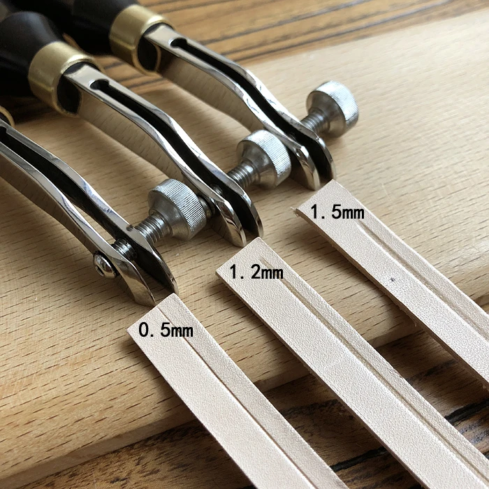  adjustable edge Leather edge line adjustable edge edger pressure slot ditch twist leather edge line