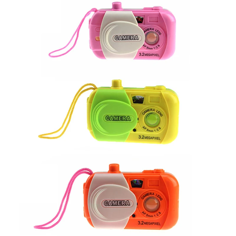 1 piece Mini Children Camera Toys Cute Colorful Toy Camera Kids Digital Cameras Learning Educational Toys for Children Gifts