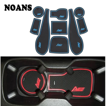 

Car Non-Slip Interior cup cushion Door Mat covers For Chevy Chevrolet Aveo Captiva TRAX Accessories 2012 2013 2014 2015 2016
