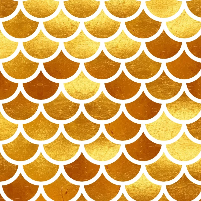 

Laeacco Brilliant Fish Scales Golden Sequins Pattern Photo Backgrounds Customized Photography Backdrops For Photo Studio