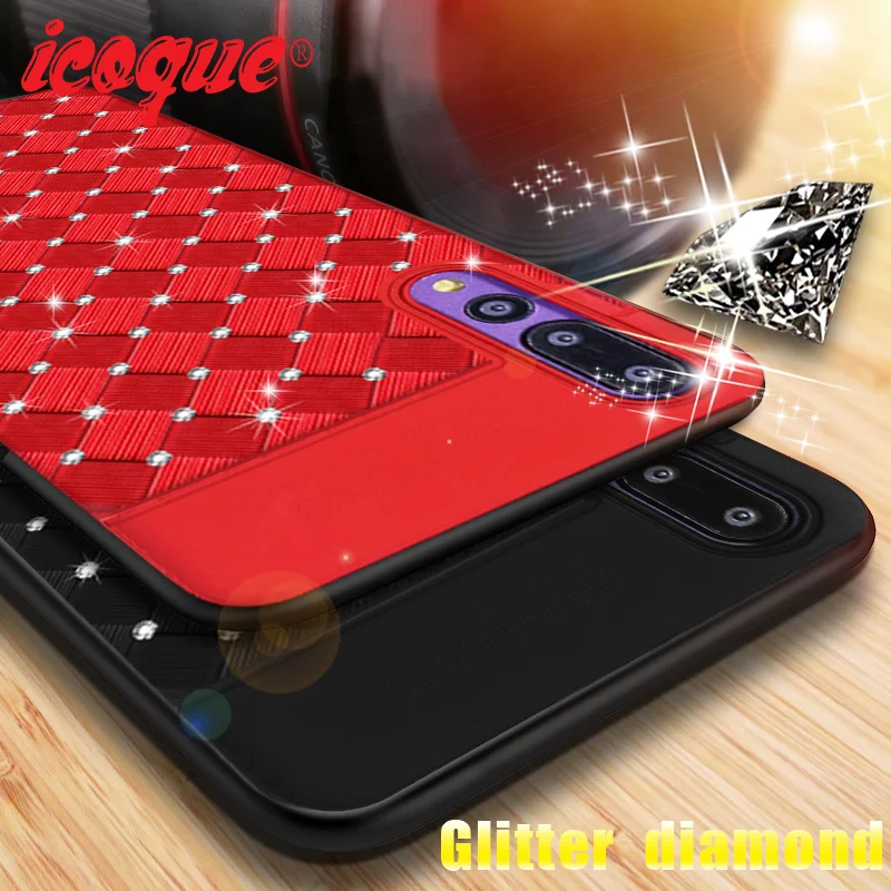 

Glitter Case for Huawei P20 Pro Lite Mate 20 Lite 10 Pro Cover Diamond Case for Huawei Nova 3 3i 4 Y5 Y7 Y6 Prime 2018 Y9 2019