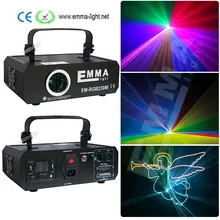 2D/3D 1000 МВт RGB ILDA DMX клубный лазер для вечеринок сценический свет с sd-картой 1 Вт проектор