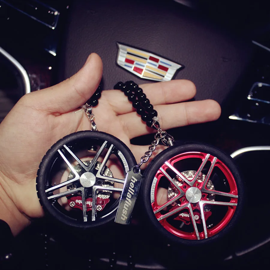 Car accessories car wheel car accessories pendant high-grade perfume birthday gift tide creative pe