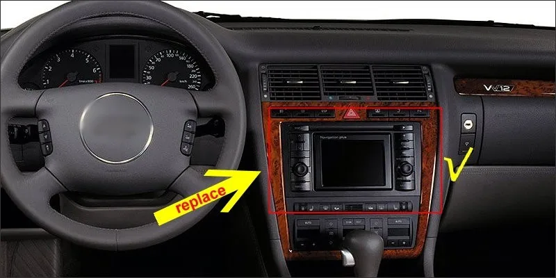 Cheap Liislee For Audi A8 / S8 1994~2003 Car Stereo Radio CD DVD Player GPS Nav Navigation 1080P HD Screen System Original NAVI Design 0