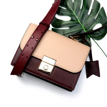 

luxury Leather Bag women messenger bags cowhide leather handbag ladies Chain shoulder bags clutch fashion crossbody 2019