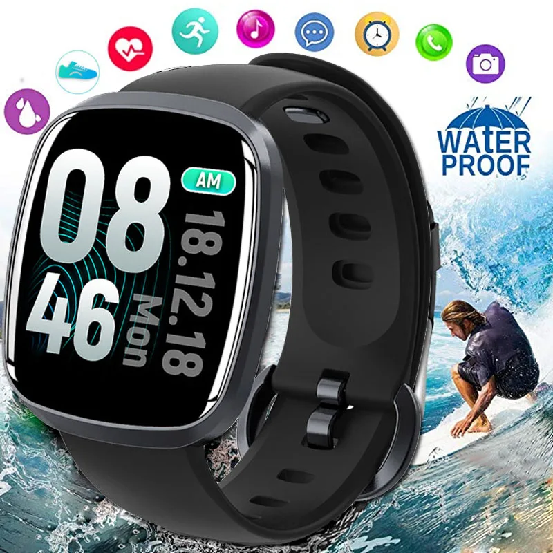 

Wearpai GT103 Smart Watch Women Waterproof Sport Heart Rate Monitor Full TouchScreen FitnessTracker Stop Watch for xiaomi huawei